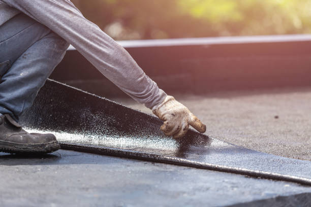 Professional Emergency Waterproofing technician working in Manchester, MI